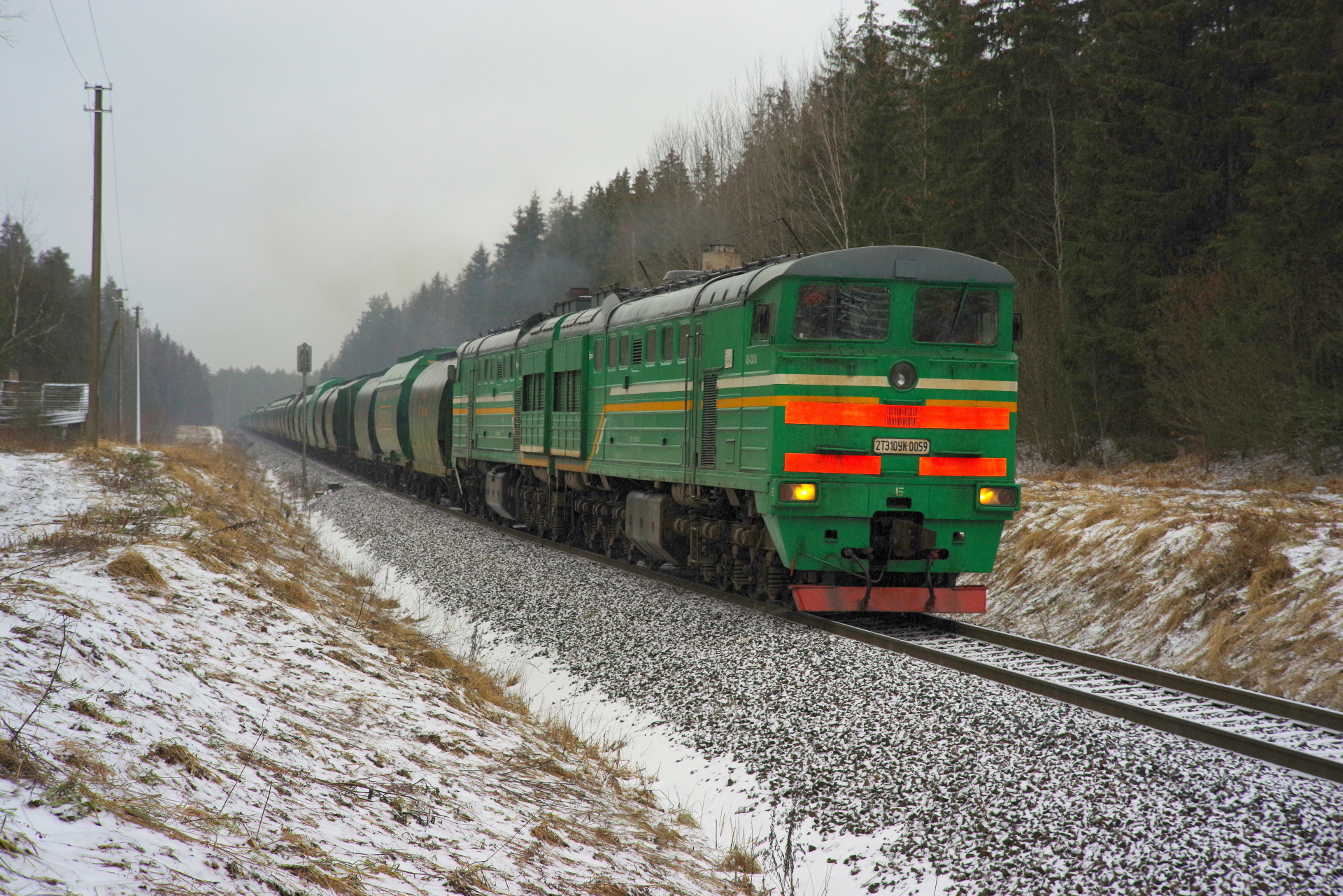 Luhanskteplovoz 2TE10U – photo 16