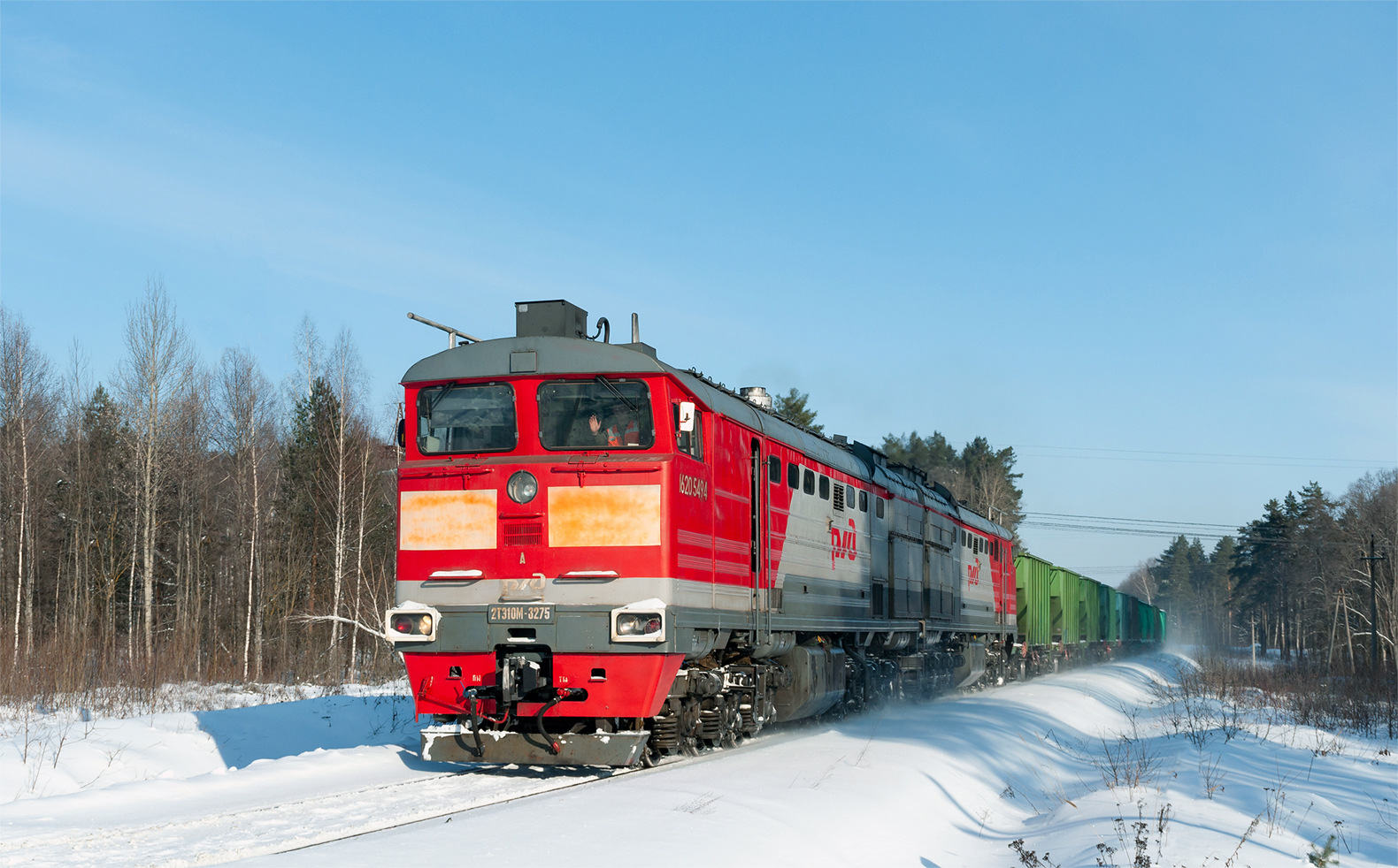 Luhanskteplovoz 2TE10M-K – photo 15