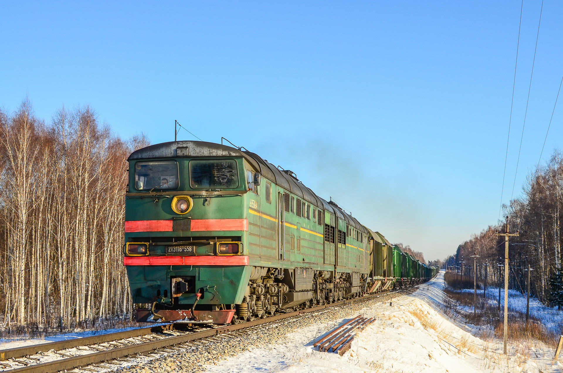 Luhanskteplovoz 2TE116K – photo 15
