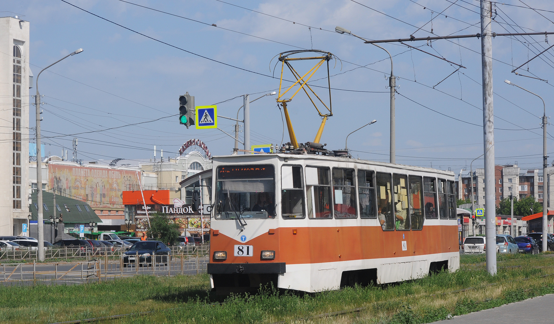 Omsk tram depot 71-605EP – photo 21