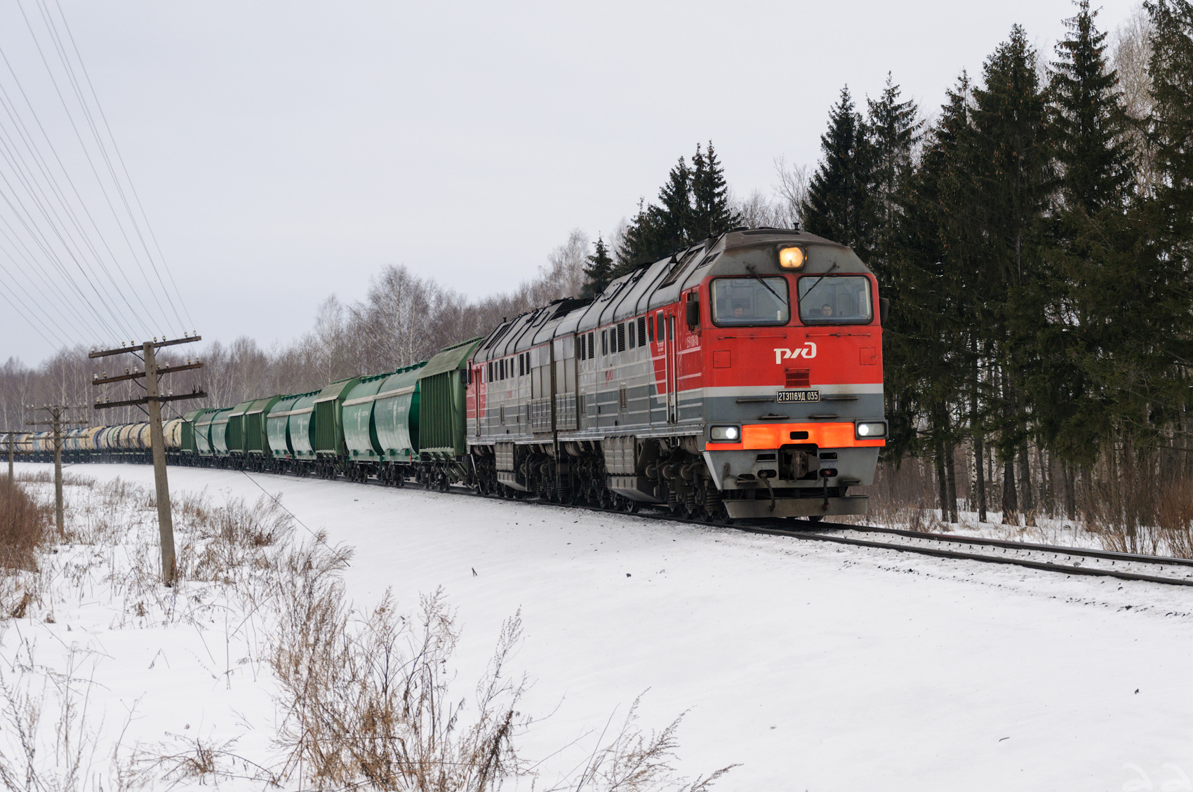 Luhanskteplovoz 2TE116UD – photo 21
