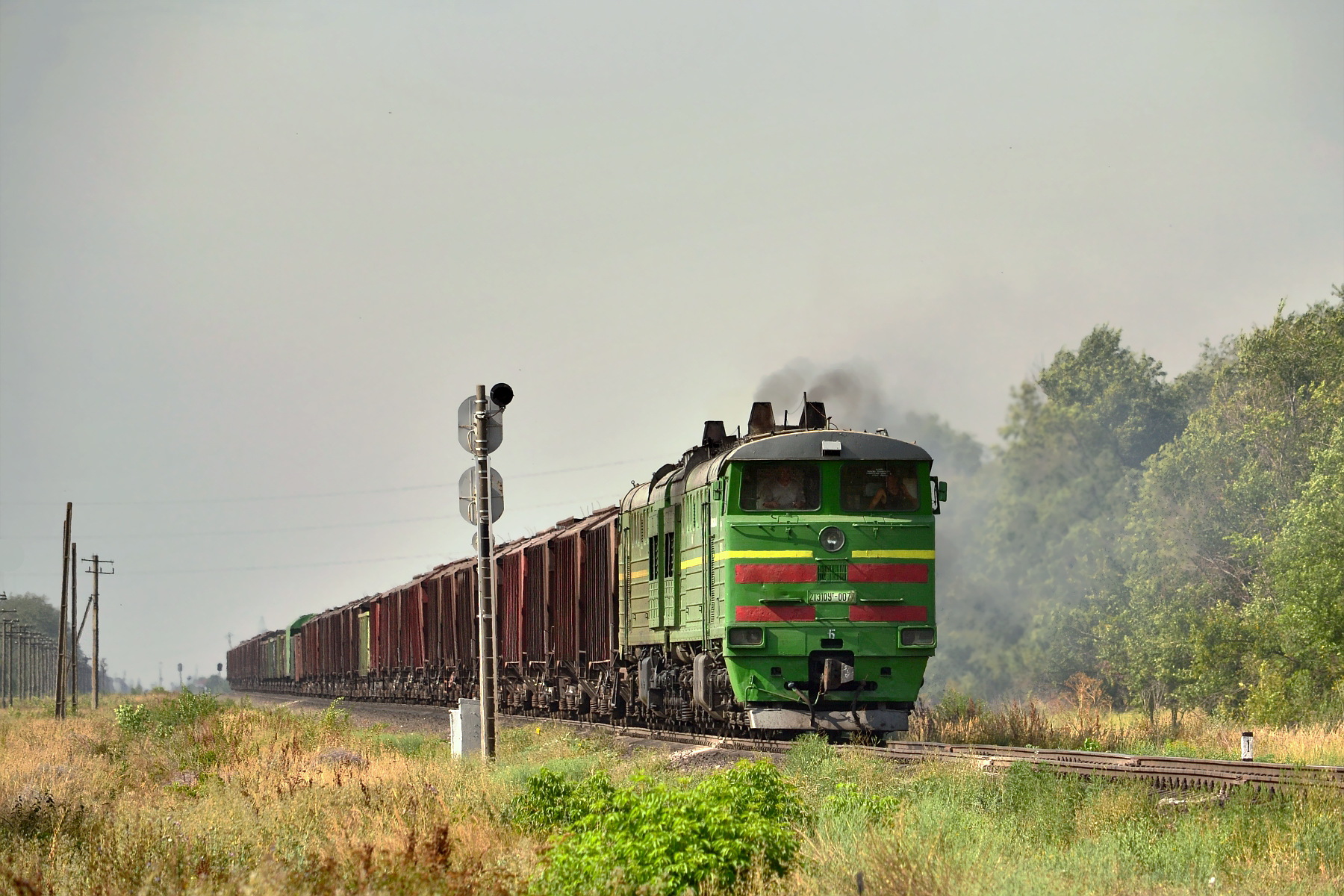 Luhanskteplovoz 2TE10UT – photo 24